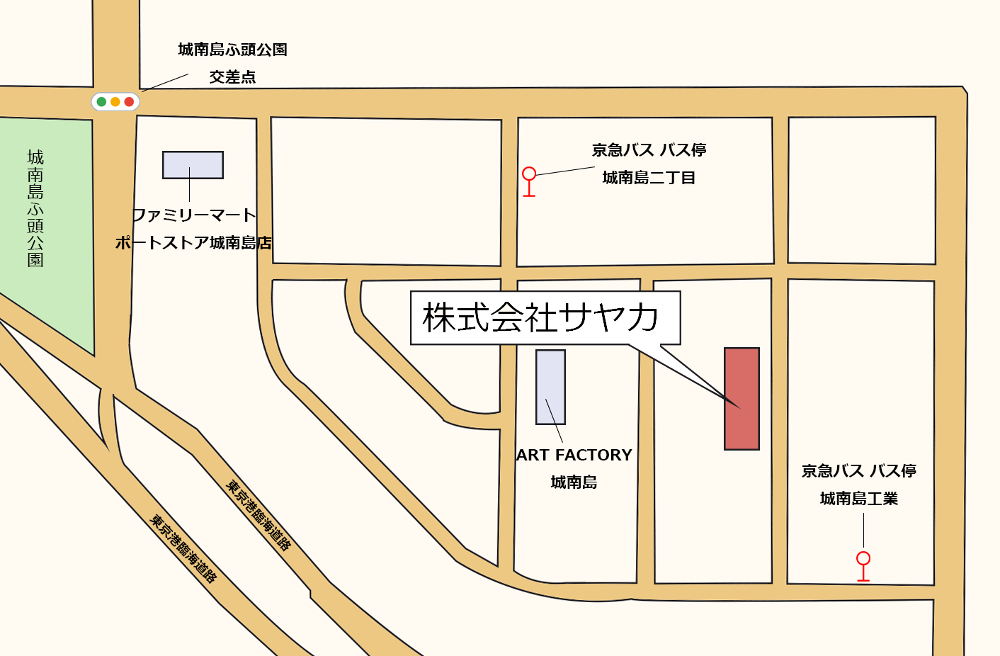 アクセスマップ