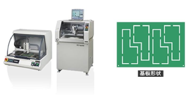 ルーター式基板分割機